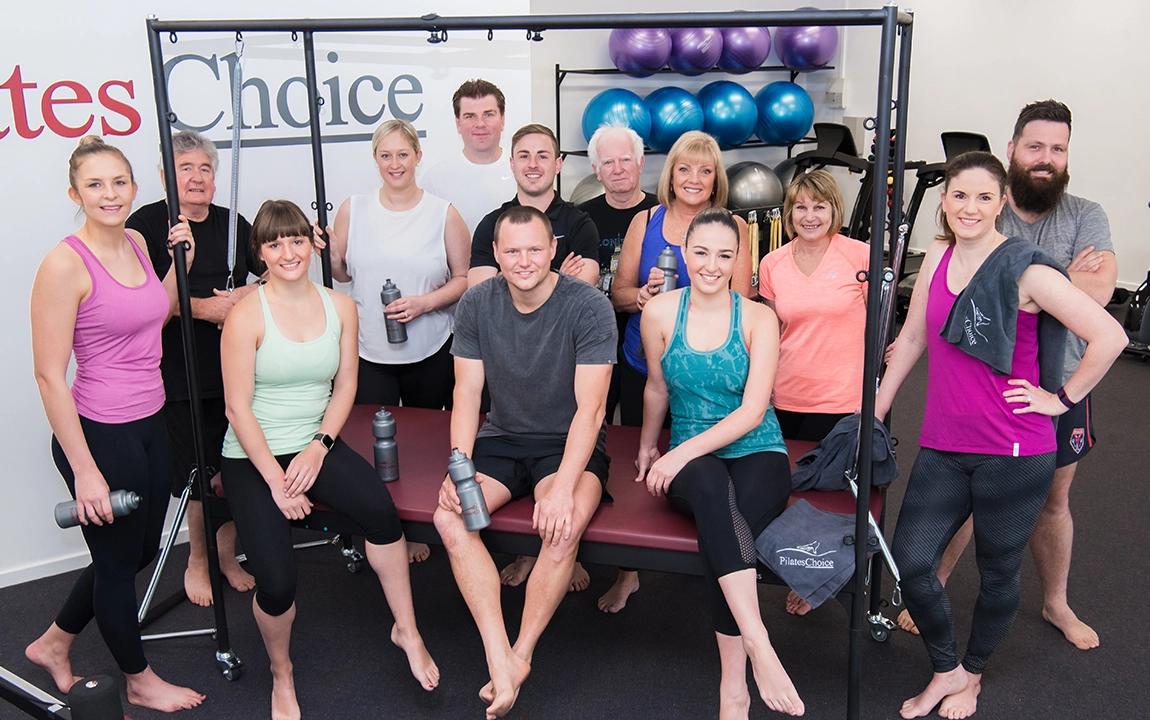 Group picture of happy Gippsland Physiotherapy clients